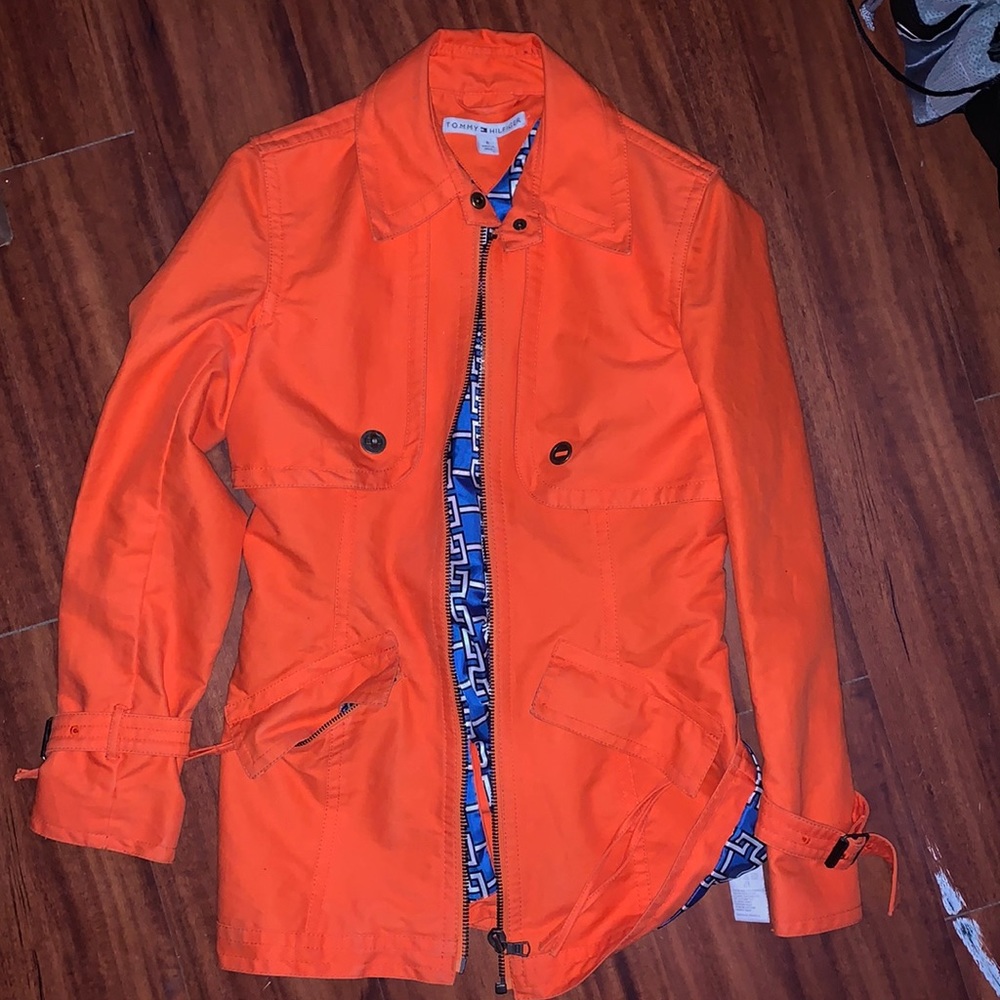 Orange Tommy Hilfiger Jacket